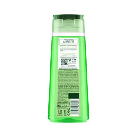 Шампунь для всех типов волос 250 мл, ЧИСТАЯ ЛИНИЯ "Экстракт крапивы", укрепляющий