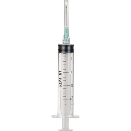 Шприц 3-комп. однораз. 20мл LL 14G(2,1x30) прил. 50шт/уп KD-JECT