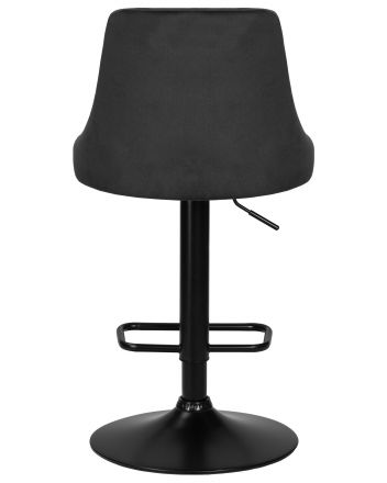 Стул барный DOBRIN JOSEPH BLACK, черный велюр (MJ9-101) Стул барный DOBRIN JOSEPH BLACK, черный велюр (MJ9-101)
