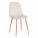 Стул BREEZE (mod. 4724) Велюр/металл , 44 х 53 х 87 см, Light beige (светло-бежевый) HLR1 / натуральный