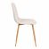 Стул BREEZE (mod. 4724) Велюр/металл , 44 х 53 х 87 см, Light beige (светло-бежевый) HLR1 / натуральный