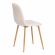 Стул BREEZE (mod. 4724) Велюр/металл , 44 х 53 х 87 см, Light beige (светло-бежевый) HLR1 / натуральный