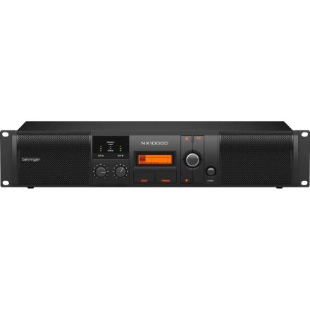 Усилитель Behringer NX1000D, 2-канальн., DSP, 2x500Вт 2Ω/300Вт 4Ω/160Вт 8Ω Усилитель Behringer NX1000D, 2-канальн., DSP, 2x500Вт 2Ω/300Вт 4Ω/160Вт 8Ω