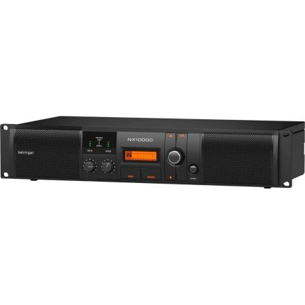 Усилитель Behringer NX1000D, 2-канальн., DSP, 2x500Вт 2Ω/300Вт 4Ω/160Вт 8Ω Усилитель Behringer NX1000D, 2-канальн., DSP, 2x500Вт 2Ω/300Вт 4Ω/160Вт 8Ω