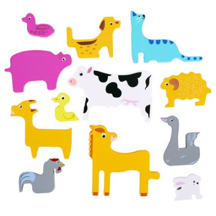 Пазл деревянный развивающий для детей "Домашние животные", 17х17 см, BRAUBERG KIDS, 665251 Пазл деревянный развивающий для детей "Домашние животные", 17х17 см, BRAUBERG KIDS, 665251