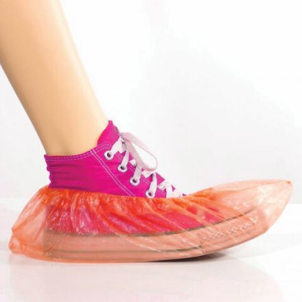 Бахилы КОМПЛЕКТ 100 штук (50 пар), ДЕТСКИЕ, размер 30х12 см, 2 г, ПНД, оранжевые, LAIMA, 104983 Бахилы КОМПЛЕКТ 100 штук (50 пар), ДЕТСКИЕ, размер 30х12 см, 2 г, ПНД, оранжевые, LAIMA, 104983