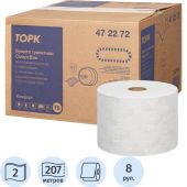 Бумага туалетная д/дисп Tork SmartOne Т8 в рулонах с ЦВ 2сл 8 рул/уп 472272