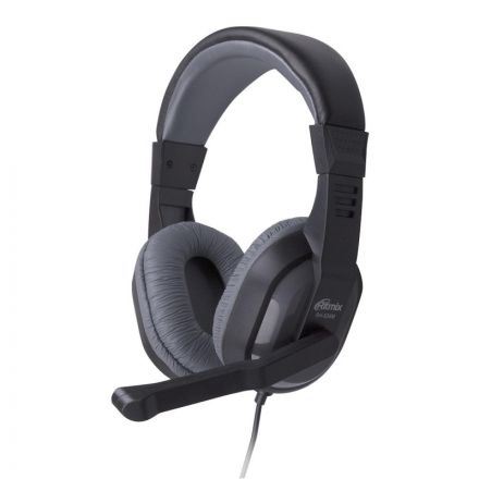 Гарнитура RITMIX RH-534M Gray Компьютерная 3,5 мм TRS (15119392) Гарнитура RITMIX RH-534M Gray Компьютерная 3,5 мм TRS (15119392)