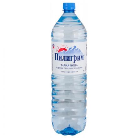 Вода питьевая Пилигрим талая ледниковая негазированная 1.5л
