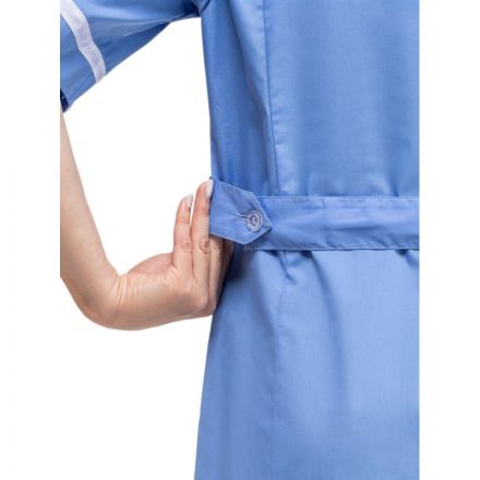 Халат для медицинского персонала м09-ХЛ серо-голуб (р.60-62) 170-176