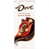 Шоколад Dove молочный шоколад цельный фундук, 90 г