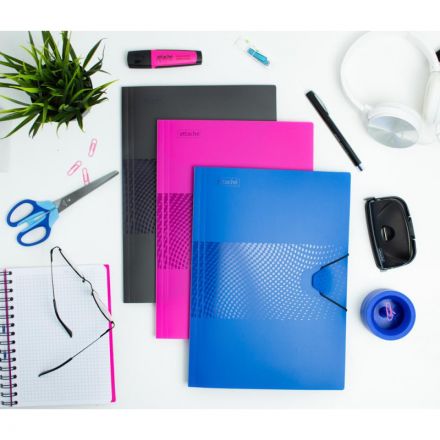 Папка на резинках Attache Digital,розовый Папка на резинках Attache Digital,розовый