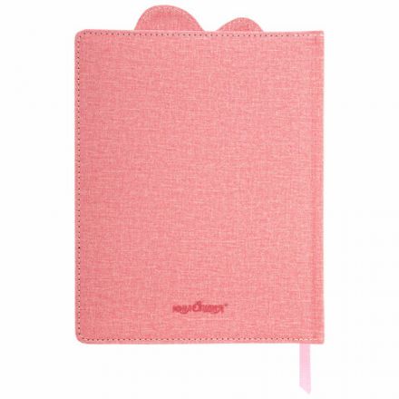 Дневник 1-4 класс 48 л., кожзам (твердая с поролоном), фигурный край, ЮНЛАНДИЯ, "Котик", 106934