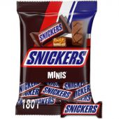 Шоколадный батончик Snickers мини 180г