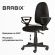 Кресло BRABIX "Prestige Ergo MG-311", регулируемая эргономичная спинка, кожзам, черное, 531877