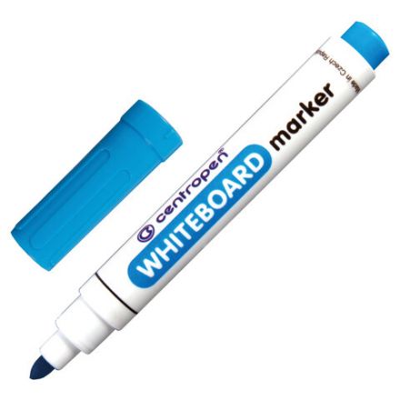Маркер стираемый для белой доски ГОЛУБОЙ CENTROPEN "Dry-Wipe", круглый наконечник, 2,5 мм, 8559, 5 8559 0167 Маркер стираемый для белой доски ГОЛУБОЙ CENTROPEN "Dry-Wipe", круглый наконечник, 2,5 мм, 8559, 5 8559 0167