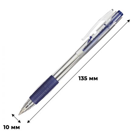 Ручка шариковая автомат. Attache Economy Primary,с манж,0,35мм,синяя Ручка шариковая автомат. Attache Economy Primary,с манж,0,35мм,синяя