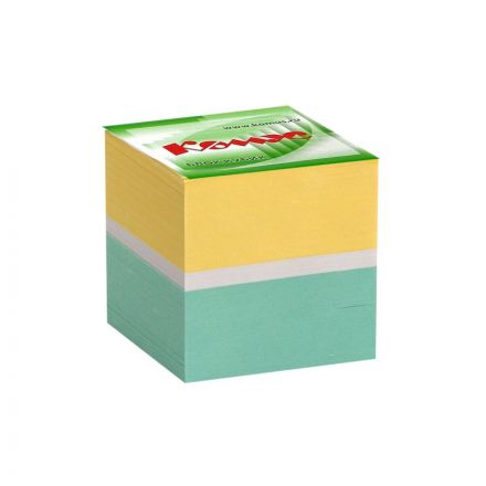 Блок для записей КОМУС запасной 9х9х9 цветной блок 80-100 г Блок для записей КОМУС запасной 9х9х9 цветной блок 80-100 г