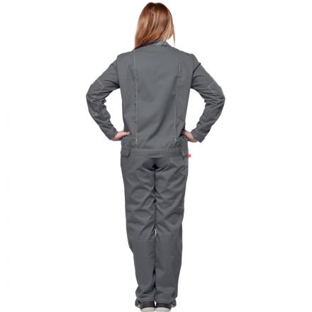 Костюм рабочий летний л10-КБР жен т-сер/св-сер 48-50 158-164 Костюм рабочий летний л10-КБР жен т-сер/св-сер 48-50 158-164