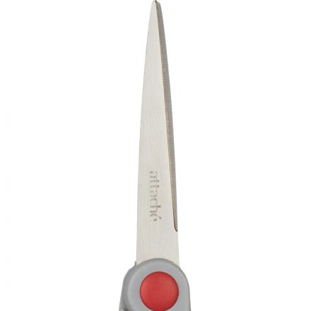 Ножницы Attache 180 мм с пластиковыми прорезиненными анатомическими ручками Ножницы Attache 180 мм с пластиковыми прорезиненными анатомическими ручками