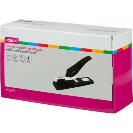 Степлер профессиональный Attache до 200/240 листов черный Степлер профессиональный Attache до 200/240 листов черный