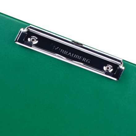 Доска-планшет BRAUBERG "NUMBER ONE" с прижимом А4 (228х318 мм), картон/ПВХ, ЗЕЛЕНАЯ, 232222 Доска-планшет BRAUBERG "NUMBER ONE" с прижимом А4 (228х318 мм), картон/ПВХ, ЗЕЛЕНАЯ, 232222