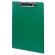 Доска-планшет BRAUBERG "NUMBER ONE" с прижимом А4 (228х318 мм), картон/ПВХ, ЗЕЛЕНАЯ, 232222