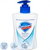Мыло жидкое Safeguard Классическое Ослепительно белое антибактериальное 225 мл Мыло жидкое Safeguard Классическое Ослепительно белое антибактериальное 225 мл