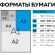 Коврик для резки TOPFORT 5ти-слойный А3 (45х30см),2х-сторонний,синий