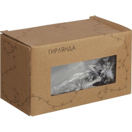 Электрогирлянда 30 ламп Снежинки, 5 м, многоцветная IP20 SW-XMAXIn-0017