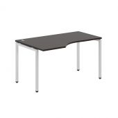 Стол эргономичный XSCET 149(L) Легно темный/Алюминий 1400х900х750 XTEN-S Стол эргономичный XSCET 149(L) Легно темный/Алюминий 1400х900х750 XTEN-S