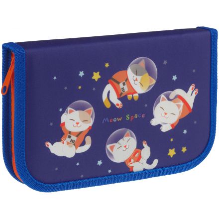 Пенал 1 отделение, 200*130 ArtSpace "Meow Space", доп. секция, ткань Пенал 1 отделение, 200*130 ArtSpace "Meow Space", доп. секция, ткань