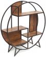 Этажерка Secret de Maison Стубе/Stube (мод. G05515А) массив акации/металл, 100х25х106см, коричневый/черный Этажерка Secret de Maison Стубе/Stube (мод. G05515А) массив акации/металл, 100х25х106см, коричневый/черный
