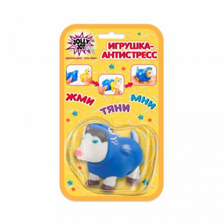 Игрушка-антистресс "Переодевашки ЗВЕРЯШКИ", 8х7 см, ассорти 6 видов, блистер, JOLLY JOT (ДЖОЛЛИ ДЖОТ), 665827