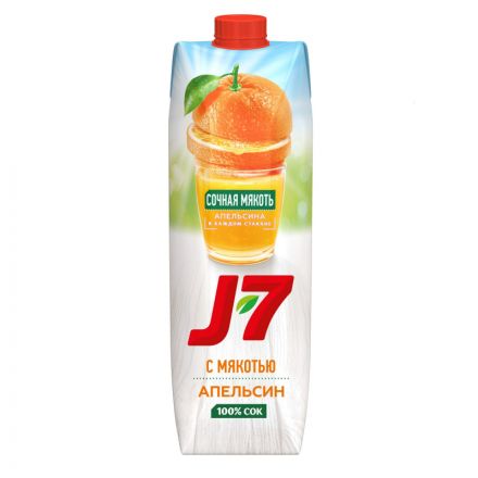 Сок J7 апельсин 0,97л Сок J7 апельсин 0,97л