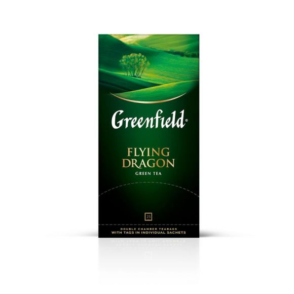 Чай Greenfield Flying Dragon зеленый фольгир.25пак/уп 0358-10