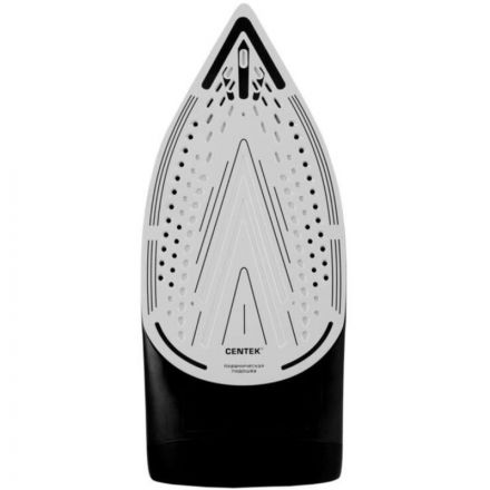 Утюг Centek CT-2317 (черный) 2800 Вт, керам. подошва, паровой удар