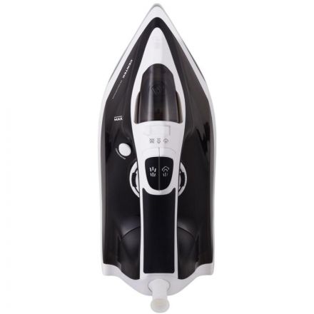 Утюг Centek CT-2317 (черный) 2800 Вт, керам. подошва, паровой удар