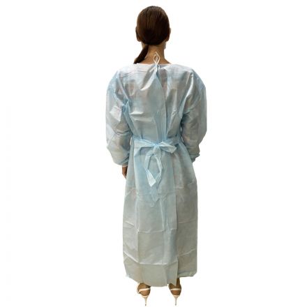 Халат хирург. стер, рук.манж, дл.140 см, р.50-52, пл.40, смс, 1шт