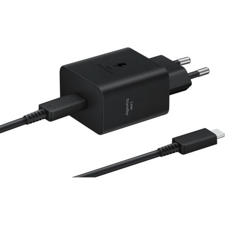 Зарядное устройство сетевое Samsung EP-T4511 45W Type-C Black + cable