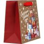 Пакет крафтовый квадратный 'Сказочные подарки', 22 x 22 x 11см 10335283 НГ