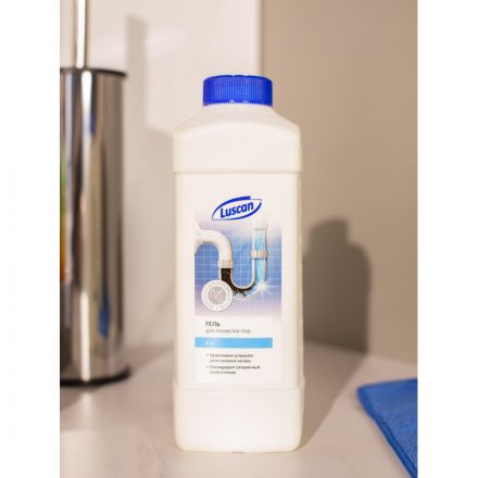 Средство для прочистки труб Luscan гель 1 л