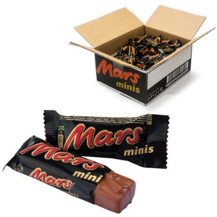 Батончики мини MARS "Minis" шоколадные, 2,7 кг Батончики мини MARS "Minis" шоколадные, 2,7 кг