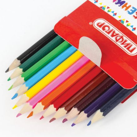 Карандаши цветные ПИФАГОР "ЭНИКИ-БЕНИКИ", 12 цветов, шестигранные, натуральное дерево, 181346 Карандаши цветные ПИФАГОР "ЭНИКИ-БЕНИКИ", 12 цветов, шестигранные, натуральное дерево, 181346