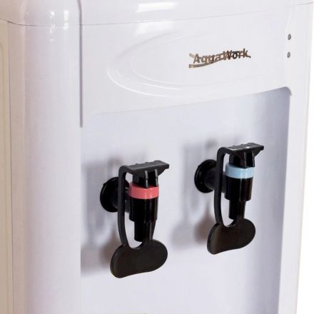 Кулер для воды Aqua Work 0.7LKR (белый), только нагрев, шкафчик 10 л