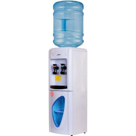 Кулер для воды Aqua Work 0.7LKR (белый), только нагрев, шкафчик 10 л