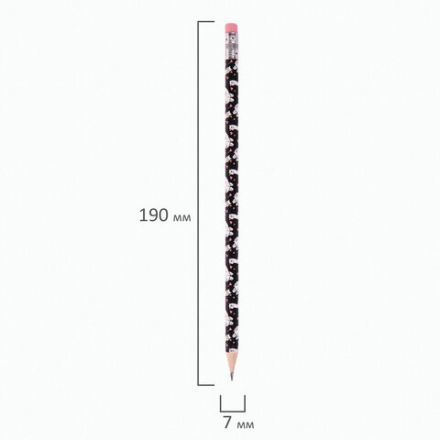 Карандаш чернографитный ЮНЛАНДИЯ "ЛАМЫ", 1 шт., HB, с ластиком, корпус ассорти, 181773 Карандаш чернографитный ЮНЛАНДИЯ "ЛАМЫ", 1 шт., HB, с ластиком, корпус ассорти, 181773