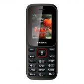 Мобильный телефон teXet ТМ-128 цвет черный-красный