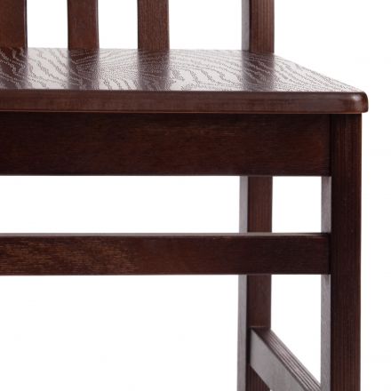 Стул жесткое сиденье SWEDEN , Многослойная фанера, МДФ, 100*41*40, Cappuchino разобранный