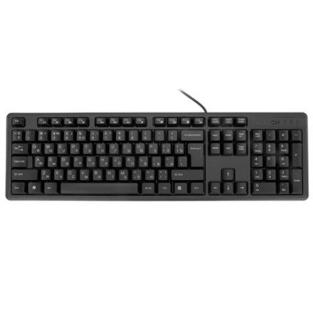Набор проводной A4TECH KK-3330, USB, клавиатура 104 клавиши, мышь 2 кнопки + 1 кнопка-колесо, черная, 1530249 Набор проводной A4TECH KK-3330, USB, клавиатура 104 клавиши, мышь 2 кнопки + 1 кнопка-колесо, черная, 1530249